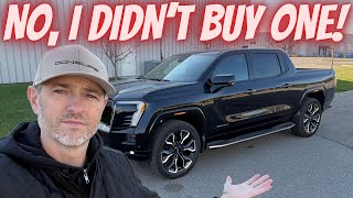 2025 GMC Sierra Denali EV First Impressions [upl. by Gnouhc890]