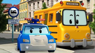 Siapsiap Kuliah dengan POLI│POLI Episode Khusus│Pergi ke Sekolah│Robocar POLI TV Bahasa Indonesia [upl. by Einnad]