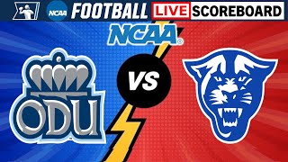 Old Dominion Monarchs vs Georgia State Panthers  NCAA Football Live Scoreboard [upl. by Oflunra849]