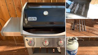 Weber Grill Repair  How To Replace Burner Tubes amp Cleanup [upl. by Ennaillij]