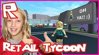 Roblox Retail Tycoon  Building Epic Store [upl. by Lazar]