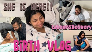 Labor  Delivery of baby  birth vlog Our pregnancy journey കുഞ്ഞിമണി വന്ന vlog Kaippans [upl. by Asecnarf]