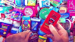 Unboxing Chewing Gum With Amazing Flavors With Candy Candy Cat ASMR [upl. by Arodaeht]