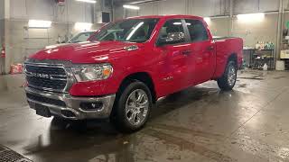 Used 2023 Ram 1500 Big Horn Walk Around P646923 [upl. by Yruoc]