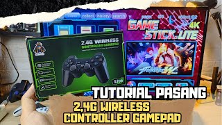 1 Alat Ribuan GAME  TUTORIAL PASANG 24G Wireless Controller Gamepad  Murah Dan Viral [upl. by Adikam]