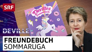 Devilles Freundebuch – Bundesrätin Simonetta Sommaruga  Deville [upl. by Ssilb277]