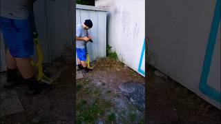 Using Grandmas Weed Whacker shorts [upl. by Ligriv]