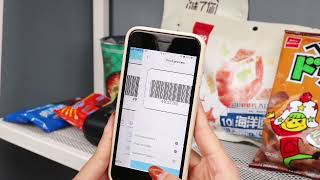 Easy barcode scanning with label printer M110🤩 [upl. by Fries]