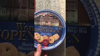 Copenhagen famous Butter cookies shorts youtubeshorts [upl. by Adyht153]