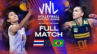 🇹🇭 THA vs 🇧🇷 BRA  Full Match  Womens VNL 2023 [upl. by Mas246]