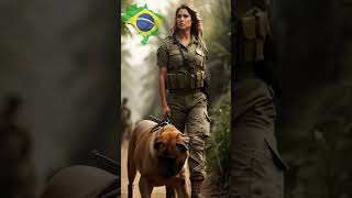 10 Fearless Female Soldiers and Their Faithful Dogs  AIGenerated Art [upl. by Riba]