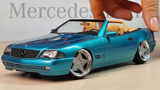 Full Building a Mercedes – Benz SL600 Model Car Highly Detailed Model [upl. by Chuah]