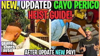 GTA CAYO PERICO HEIST SOLO GUIDE  Full Stealth Solo Method Setups amp Finale GTA Online [upl. by Adihsaar]