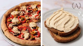 Super Easy Cashew Cheese Recipe  Vegan [upl. by Ehman273]