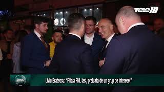 Liviu Bratescu “Filiala PNL Iasi preluata de un grup de interese” [upl. by Aggri280]