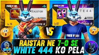 RaiStar Defeat White 444 😱 7  0 🇮🇳  RaiStar Vs White 444  White 444 Vs Raistar  White444 Yt [upl. by Eva]