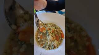 Minestrone di verdure 😋😋😋 shortsvideo genova food [upl. by Samoht555]