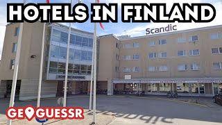 Hotels in Finland on GeoGuessr American finds closed Scandic Hotels [upl. by Cayser]