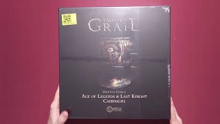 Tainted Grail Stretch Goals Age of Legends amp Last Knight  Unboxing [upl. by Ellednahs]