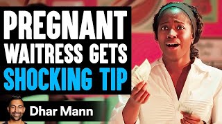 PREGNANT WAITRESS Gets SHOCKING TIP emotional  Dhar Mann [upl. by Nafets]