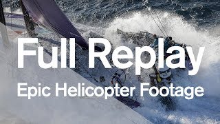 Full Replay Epic helicopter footage of the Leg 2 start [upl. by Flori109]