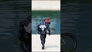 GTA V  VENOM STOLE IMPORTANT ITEMS FROM THE AVENGERS 😲 shorts [upl. by Llewen369]