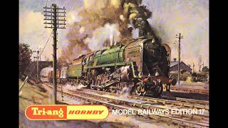 Hornby Model Railway Layout Train Set A Look through my 1972 Triang Hornby Catalogue [upl. by Nylidnarb]