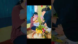 Shanvis rice feeding november 18 2024 मङ्सिर ३ २०८१ [upl. by Leahkim]