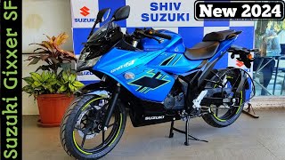 2024 Suzuki Gixxer SF 150 Review  Gixxer SF New Updates  Features Price amp Mileage [upl. by Attenna]