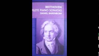 Barenboim Beethoven Piano Sonata No17 in D minor Op31 No2 Tempest [upl. by Fina]