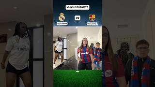 Which is the Best HALA MADRID Or VISCA BARÇA Pt 5 shorts dance music halamadrid viscabarça [upl. by Zelig]