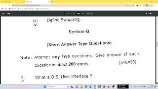 Principles of operating system BCA303 [upl. by Rhea]