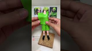 Clay Artisan JAY ：Watch Me Sculpt Billie Eilish’s Iconic Look in Clay [upl. by Inglebert]