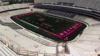 University of Houston TDECU Stadium TimeLapse [upl. by Einahpts]