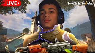 DESAFIANTE HJ  CODIGUIN PRO CHAT  AO VIVO FREE FIRE 💚 [upl. by Fredia]