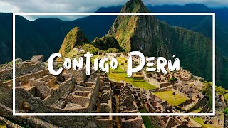 Contigo Perú  Lyric Video [upl. by Yevreh]