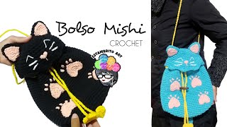 😺🧶Te encantará EL BOLSO MISHI Practico Y Rapido  Estambrito Art [upl. by Uzial]