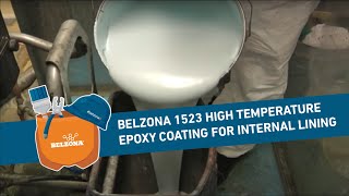 Belzona 1523 high temperature epoxy coating for internal lining [upl. by Yssor]