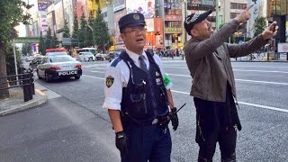 秋葉原にて警察官に職務質問されたラッパーSHOが薬物はやめろの曲を披露した件 SHO FREESTYLE TV Part 192 [upl. by Aniar]