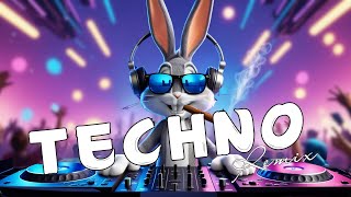 TECHNO MIX 2024 🎧 Rave Techno Remixes for Party Gym and Car Music [upl. by Nylrebmik68]