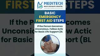 Basic Emergency FirstAid Steps MediTechHospitals BestHospitalHyderabad [upl. by Eeryn468]