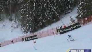 Massimiliano Blardone GS 1st run Alta Badia 2009 [upl. by Lil]