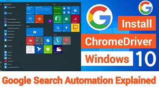 ChromeDriver Setup in Selenium  How to install ChromeDriver in windows  Python [upl. by Ayinat]