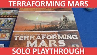 Terraforming Mars  Solo Playthrough  slickerdrips [upl. by Kary]