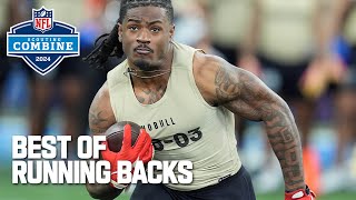 Best Workouts of Running Backs  2024 NFL Scouting Combine [upl. by Divod590]