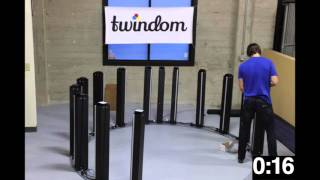 Setting Up a Twinstant Mobile Full Body 3D Scanner Timelapse [upl. by Erdnaek]