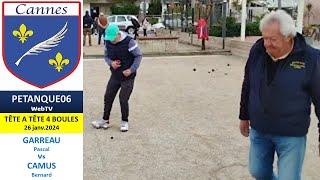 PARTIE ELECTRIQUE  petanque06 [upl. by Esyak]