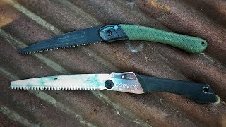 Silky vs Bahco Laplander  Best Bushcraft Saw [upl. by Drarig637]