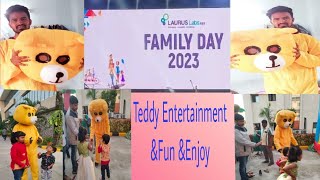 Laurus Labs Family Day 2023teddy enetertainment Funenjoy supportme pleasesubscribemychannel [upl. by Aneleiram]