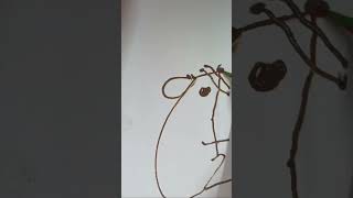 drawing a mouse with help of 729 numbers drawing mouse short [upl. by Lay]